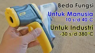 Full Test Digital Thermometer Industry vs Thermogun Manusia