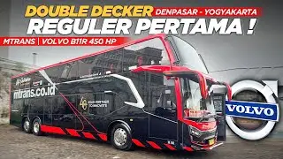 FIRST 4 METER DOUBLE DECKER BUS‼️ Trip Report Bus Mtrans Denpasar - Yogyakarta #LJ2026