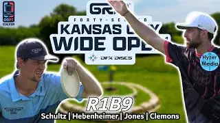 DGPT Q-Series | Kansas City Wide Open | R1 B9 | Shultz, Hebenheimer, Jones, Clemons