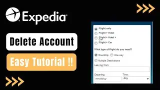 How to Delete Expedia Account !