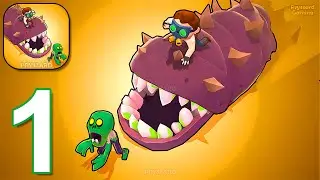 Apocalypse Worm - Gameplay Walkthrough Part 1 - Control A Giant Desert Worm (iOS, Android)