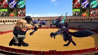 Max Healing OLAF vs Max Healing WARWICK! MAXIMUM LIFE STEAL!