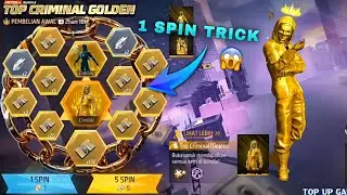 INDONESIA SERVER - New Golden Criminal 1 Spin Trick only in 9 Diamonds | Free Fire Max
