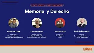 Jueves, Derecho, CUNEF Universidad | Memoria y Derecho