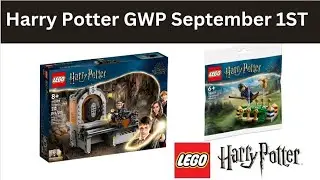 Lego September 1st Harry Potter 40598 Gringotts Valut FREE GIFTS  GWP 30651 Quidditch Practice Promo