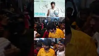 #sivakarthikeyan Mass Entry in Prince FDFS 😍 | #shorts #sk #prince