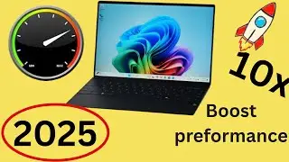 Make Your PC 10x Faster (2025)- No Software Needed