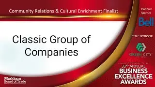 Business Excellence Awards 2023: Classic Group of Companies | Community Relations Award Finalist