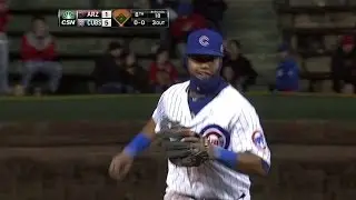 Castro dives to his left to rob Gosewisch