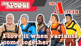 A Team variant figures by Galoob #80stoys #galoob #80stv #vintagetoys #ateam