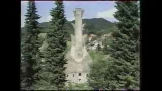 Goetheanum and surrounding buildings in Dornach Switzerland lovely architecture
