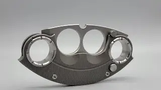 CRAZY KNUCK KNIFE WITH BUTTON LOCK