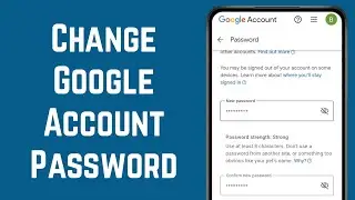 How To Change Google Account Password 2025 (Step-by-Step)