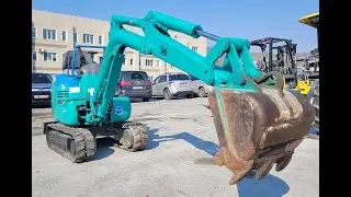 Японский мини-экскаватор Komatsu PC03 во Владивостоке.  Тел. 8-914-792-77-71