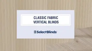 Classic Fabric Vertical Blinds from SelectBlinds.com