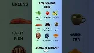 Senior Health Tips: Top 9 Anti-Aging Foods