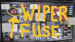CHEVROLET IMPALA WINDSHIELD WIPER FUSE 2014-2020 CHEVY CHECK/REPAIR/REPLACE/FIX WIPERS NOT working