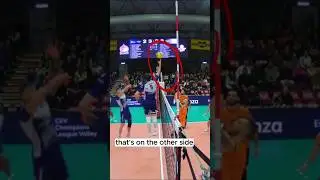 That's on the Side 🤯🔥‼️ Volleyball Insane tip 😳#volleyballgame #volleyball #new @Inspirebench