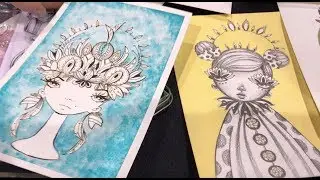 How to use the James Burke Concepts Stamp Set - Creativation 2019