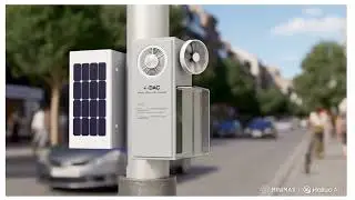 Solar Power Air Purification By Using Street Posts |Made By BIG BRAINS |Innovative idea .