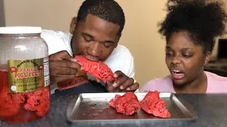PICKLED PIGS FEET MUKBANG