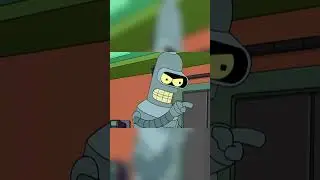 Bender is wild. #futurama #futuramamoments #cartoons