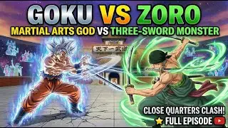[EP01] Goku vs Zoro &mdash; Martial Arts God vs Three-Sword Monster | Ultimate Anime Royale: Death Ring 32