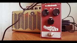 Tc electronic rusty fuzz pedal