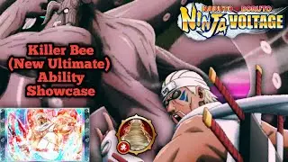 Killer Bee (New Ultimate) Ability Showcase | Naruto X Boruto NinjaVoltage
