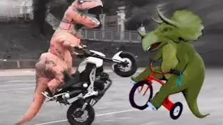 Dinosaur Stunt Game Complication - Dinosaur Games 2020