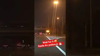 Drivers shocked to see Santa traffic Police reaction #viral #trending #funny #fails