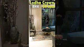 Lodha Crown Kolshet - 1 BHK - 59 Lacs  | #shorts #home #realestate