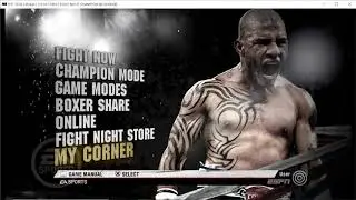 Учебник Rpcs3 и лучшие настройки для Fight Night Champion