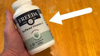 FREEDA Buffered #Vitamin C 500mg &ndash; Non-Acidic Calcium Ascorbate &ndash; #ImmuneSupport & #Antioxidant