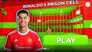 ⚽RONALDO'S PRISON RUN OBBY ROBLOX
