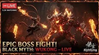 Chalo AJ KHEL KHATAM | Black Myth: Wukong - Monkey King Full Gameplay NG+2  (PC Ultra) 🔴 Live Stream
