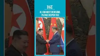 Xi And Kim Pledge Stronger Ties, Cooperation In Rare Beijing Summit Meeting | #shorts