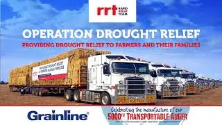 Grainline 5000th Auger Donation to Drought Relief Fund