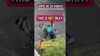 UK Teens Try to Rob Delivery Driver in Broad Daylight 😳