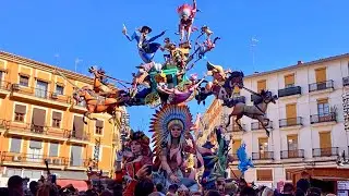Spain Fallas de Valencia 2023 Walking Tour Before Cremà or Burning of Statues