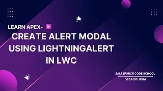 Show Alert Modal in Lightning Web Component