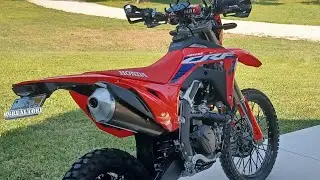 2024 honda crf450rl 1st offroad review, bent my rim already:(
