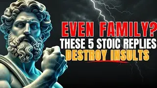 5 Stoic Phrases That Instantly Destroy Any Insult (No Anger Needed) | Stoicism|Stoic Philosophy 
