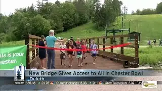Chester Park Bowl new bridge built