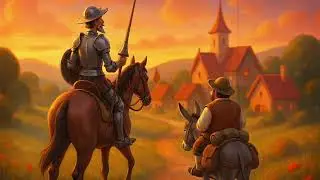 The Return Home 🎧 #DonQuixote #Cervantes #kids #forkids #music #Classical #SpanishClassical