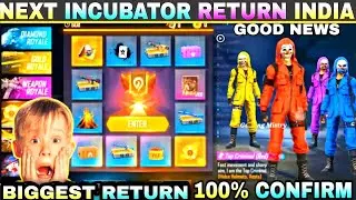 Free fire criminal incubator return date , free fire next incubator return , criminal bundle return