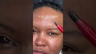 Have no eye brows?! TRY THIS!!! #loreal #lorealparis #brows