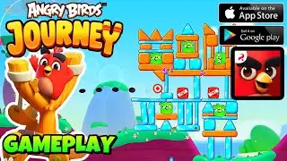 A Relaxing Bird-Flinging Puzzle Game | Angry Birds Journey Gameplay | Android/iOS