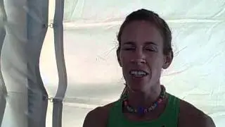 Morgan Uceny after the 2011 Prefontaine Classic 1500m
