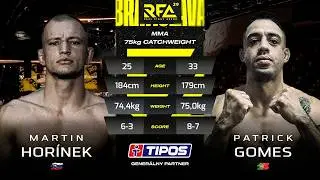 Martin HORÍNEK VS Patrick GOMES (MMA) | RFA 29 BRATISLAVA